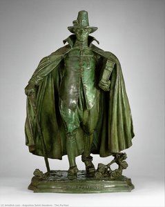 The Puritan — Augustus Saint-gaudens, Contemporary Realism