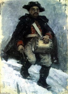 Soldier With Drum — Vasily Ivanovich Surikov