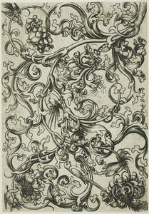 Vine Ornament With Bird — Martin Schongauer