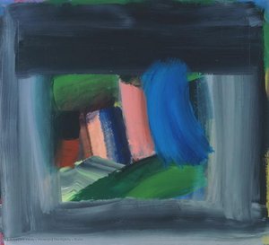 Rain — Sir Howard Hodgkin, Post-painterly Abstraction