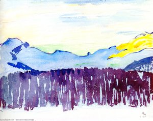 Mountain Landscape — Giovanni Giacometti