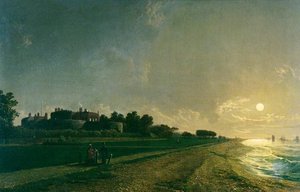 Walmer Castle By Moonlight — Henry Pether