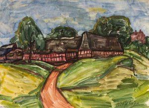 The Red Road — William H. Johnson