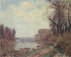 Woods By The Oise River — Gustave Loiseau