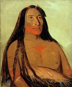 Máh To Tóh Pa, Cuatro Osos, Segundo Jefe En Luto — George Catlin