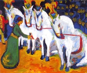 Schimmeldressurakt — Ernst Ludwig Kirchner