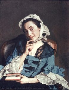 Portrait Of Louise D'épinay — Jean-étienne Liotard