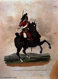A Private of the 1st, or King's Dragoon Guards