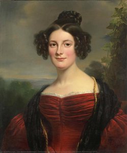 Catharina Annette Fraser (1815-92), Jan Adam Kruseman, 1834 — Jan Adam Kruseman