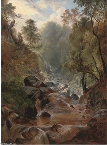 Stockghyll Force, Ambleside — John Berney Ladbrooke