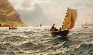 Upon Sunny Waves — Hans Dahl