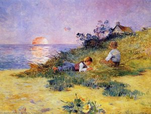 Children On A Dune — Ferdinand Du Puigaudeau