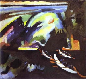 Boat Trip — Wassily Wassilyevich Kandinsky, Expressionism
