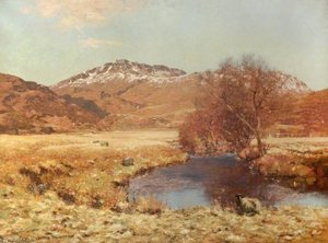 Winter Sunshine, Lochgoilhead — George Houston