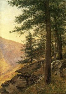 Hemlocks In The Catskills — Thomas Worthington Whittredge