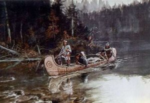 On The Flathead — Charles Marion Russell