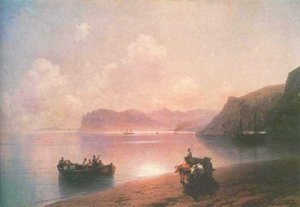 Morning On A Sea — Ivan Konstantinovich Aivazovsky