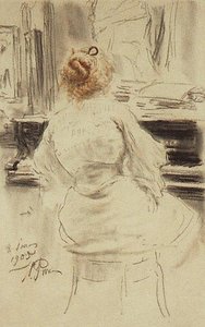 The Piano — Ilya Yefimovich Repin
