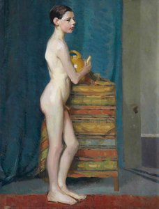 Young Boy with a Teapot