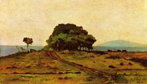 Grove By The Sea — Giovanni Fattori