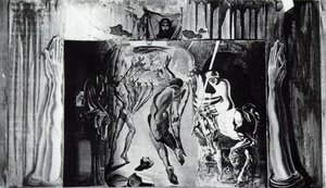 Studie Für Die Ausstattung Mit „romeo Und Julia“ — Salvador Dalí, Surrealism