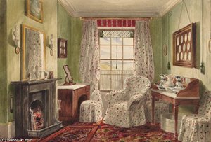 The Queen's Dressing Room, Osborne House — James Stephanoff