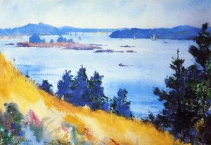 Fox Islands Thoroughfare, Maine — Frank Weston Benson