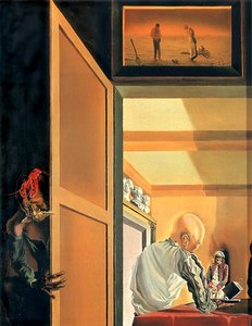 Gala And The Angelus Of Millet — Salvador Dalí, Surrealist Painting