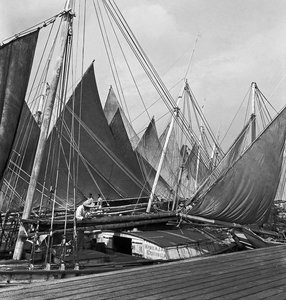 Harbor In Front Of Ver-o-peso Market, Belém, Pa. Brazil — Marcel Gautherot, Documentary Photography