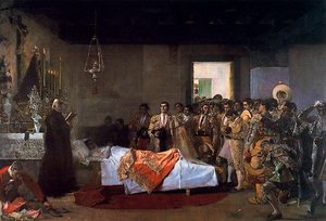 The Death Of Teacher — José Villegas Cordero