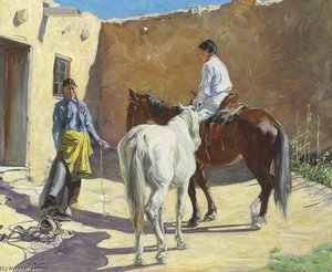 Making Ready — Walter Ufer