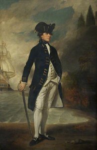 Captain, Later Admiral, Sir Hyde Parker (1739–1807) — George Romney, Romanticism