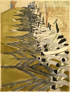 Rail Fence — Charles Burchfield