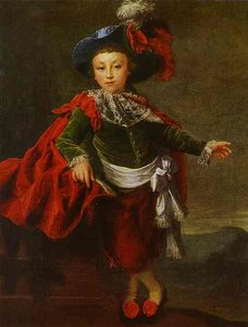 Portrait of F. P. Makerovsky in a Masquerade Costume