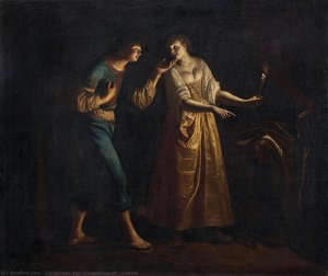 Lovers — Christiaen Van Couwenbergh, Baroque