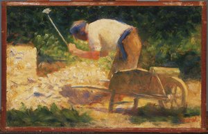 Der Steinbrecher — Georges Pierre Seurat