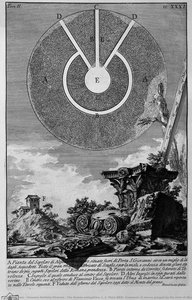 The Roman Antiquities, T. 2, Plate Xxxi. Fragment Of Stucco Gouged By The Time Of Nicchioni Is One Of The Interior Of The Factory Before Burial. — Giovanni Battista Piranesi
