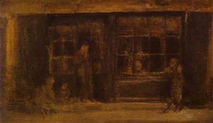 A Shop — James Abbott Mcneill Whistler, Tonalism