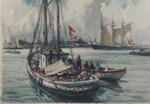 Mackerel Boat — Gordon Grant