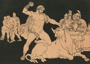 Entellus Killing The Bull
