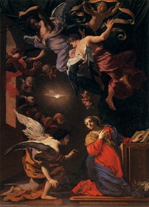 La Anunciación — Simón Vouet