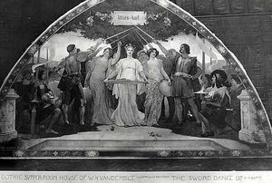 Sword Dance, (painting) — Edwin Howlan