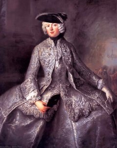 Princess Amalia Of Prussia As An Amazon — Antuan Pesne