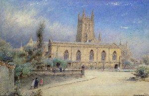 Worcester Cathedral — Albert Goodwin