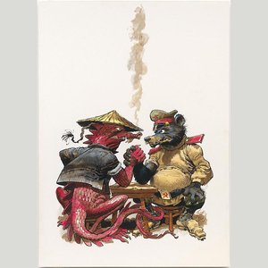 China Vs. Russia — Jack Davis
