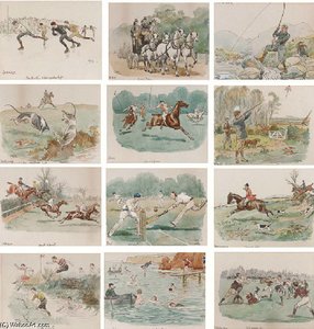 January — George Derville Rowlandson