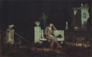 Moonlight Night. Meditation — Arkhip Ivanovich Kuindzhi