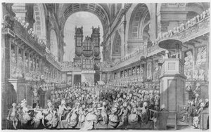 Thanksgiving At St. Paul's For George Iii's — Edward Dayes