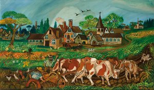 Plowing — Antonio Laccabue