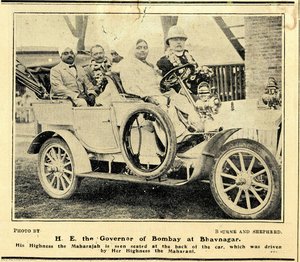 H. E. the Governor of Bombay at Bhavnagar